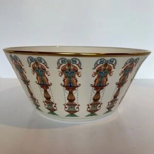 Lenox Gold and Blue Patterned Bowl